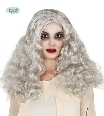 Zilver Pruik Bobby Halloween, Kleding | Dames, Carnavalskleding en Feestkleding, Ophalen of Verzenden, Nieuw