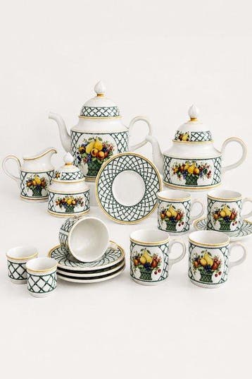Villeroy & Boch - Koffie- en theeservies (17) - Basket -