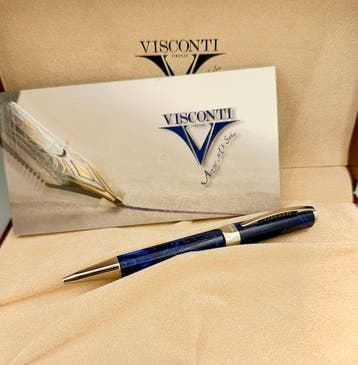 Visconti - Opera Blue Marbled - Balpen, Nieuw