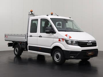 MAN TGE 2.0TDi Dubbele-cabine 2024 L4 H1 Diesel, Auto's, Bestelauto's, Euro 6, MAN, Wit, Nieuw