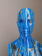 Buste, Unieke kunstbuste-modern&expressief - 80 cm - Hars, Antiek en Kunst