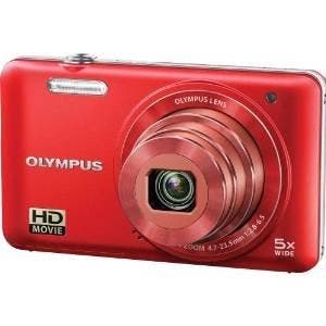 Olympus VG-160 Digitale Compact Camera - Rood, Verzenden, Zo goed als nieuw