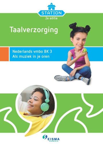 Taalverzorging / Nederlands vmbo BK 3; als muziek in je oren, Verzenden, Zo goed als nieuw, Eisma Edumedia