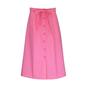Seventy • roze midi rok • 38 (IT44), Kleding | Dames, Rokken, Maat 38/40 (M), Verzenden, Nieuw, Seventy