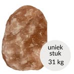 Himalaya Zoutlamp roze 31 kg - uniek stuk, Ophalen of Verzenden, Nieuw