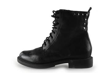 Linea Zeta Veterboots in maat 40 Zwart, Verzenden, Zwart, Overige typen, Zo goed als nieuw