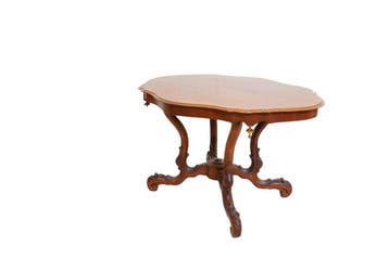 Antieke Biedermeier mahoniehouten Tafel, Ophalen of Verzenden, Nieuw