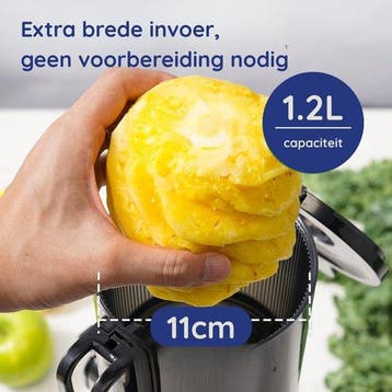 2dekans | Safecourt Kitchen Sapcentrifuge - Slowjuicer voor, Huis en Inrichting, Ophalen of Verzenden, Zo goed als nieuw
