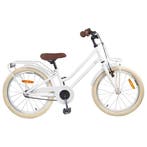 vidaXL Kinderfiets 22 Inch voor 7-12 jaar oud Wit, Verzenden, Nieuw