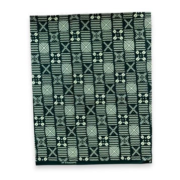 Fat Quarter Afrikaanse Wax Print Stof - Groen FTQ 8730 - Qui, Ophalen of Verzenden, Nieuw