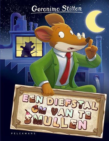 Geronimo Stilton 36 - Een diefstal om van te smullen, Boeken, Verzenden, Zo goed als nieuw, Geronimo Stilton