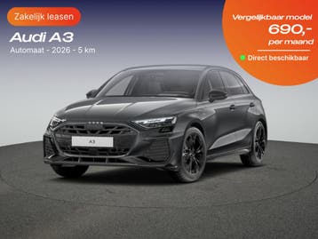 Audi A3 | Zakelijk Leasen vanaf 162,- p/mnd, Nieuw, Financial lease, Lease, A3