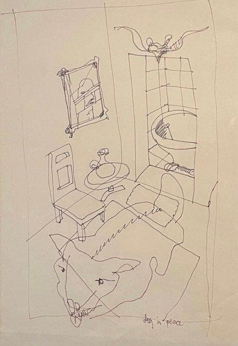 Herman Brood (1946-2001) - Dog in peace, Antiek en Kunst, Kunst | Designobjecten