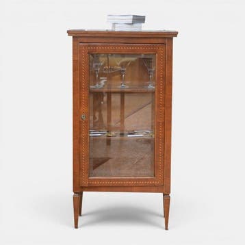 Vitrine - Hout, Glas - Vetrina-Stipo a Colonna, Antiek en Kunst