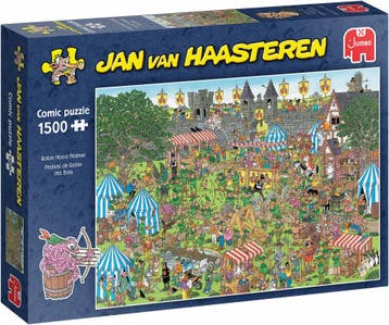 Jan van Haasteren - Robin Hood Festival (1500 stukjes) |, Verzenden, Nieuw