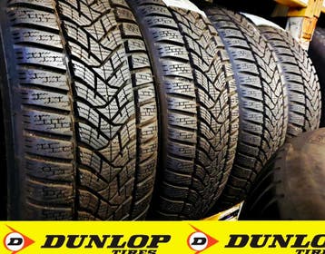 4x 255 55 R18 DUNLOP*DEMO* NIEUW €100 P.S GEMONTEERD EN AL, Auto-onderdelen, Banden en Velgen, Ophalen, 18 inch, Gebruikt, 255 mm