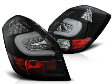 Achterlichten Skoda Fabia LED 5J 07+ black/smoke, Ophalen of Verzenden, Nieuw