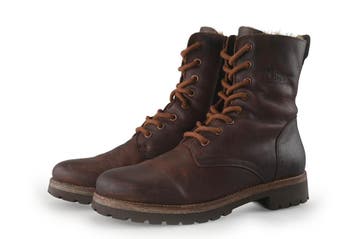 Panama Jack Veterboots in maat 40 Bruin, Bruin, Verzenden, Overige typen, Zo goed als nieuw