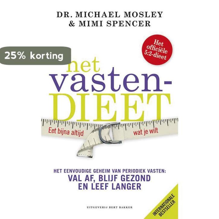 Het vastendieet 9789035140066 Michael Mosley, Boeken, Kookboeken, Gelezen, Verzenden