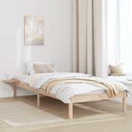 vidaXL Bedframe Naturel 80 x 200 cm Massief grenenhout, Verzenden, Nieuw, Bruin, Hout