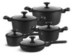Veiling - 10-delige Luxe Pannenset van Gesmeed Aluminium, Nieuw