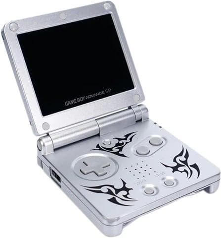 Nintendo Game Boy Advance SP Tribal Edition (Nette Staat), Spelcomputers en Games, Spelcomputers | Nintendo Game Boy, Zo goed als nieuw