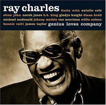 Ray Charles - Genius Loves Company, Ophalen of Verzenden, Gebruikt