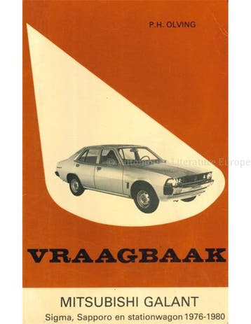 1976 - 1980 MITSUBISHI GALANT | SIGMA | SAPPORO |, Boeken, Auto's | Boeken, Nieuw, Mitsubishi, Author