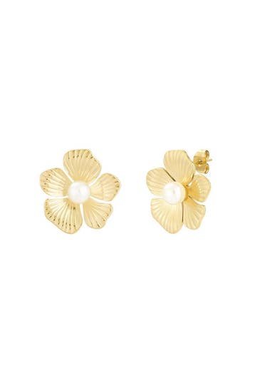 Goudlief Blooming beauty oorbellen (Dames sieraden), Verzenden, Nieuw, Zilver, Overige materialen
