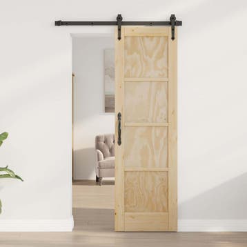 vidaXL Binnendeur 61 x 198,5 cm Multiplex Naturel, Verzenden, Nieuw