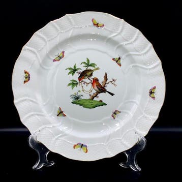 Herend - Large Round Serving Platter (30 cm) - Rothschild