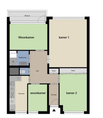 Te huur: Kamer Godijn van Dormaalstraat in Rotterdam