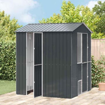 vidaXL Vogelkooi Antraciet 215 x 210 x 247 cm, Verzenden, Nieuw