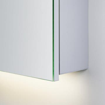 HIPP Design spiegelkast - Horizontale LED Banen en Indirecte, Ophalen of Verzenden, Nieuw