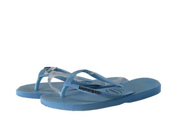Havaianas Slippers Meisjes in maat 36 Blauw, Verzenden, Jongen of Meisje, Schoenen, Zo goed als nieuw
