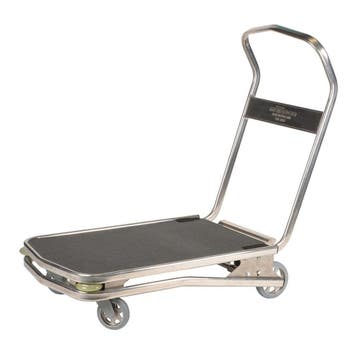 Plateauwagen Matador Rebel-400L Alu met Rem 1200x620 mm, Doe-het-zelf en Verbouw, Transportwagens, Verzenden, Nieuw