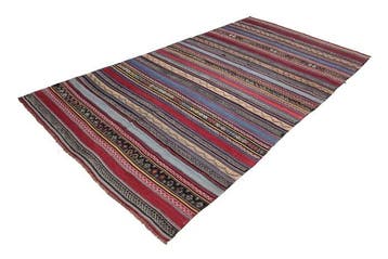 Anatolië Shahsavan Kilim Antiek van Wol - Vloerkleed - 326, Nieuw
