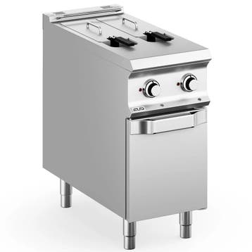 Friteuse | DOMINA PRO 900 | Elektrisch | 8+8L | 100°C/180°C, Verzenden, Nieuw in verpakking