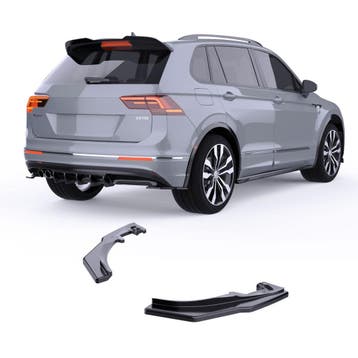 Diffuser seiten Splitter geschikt voor Volkswagen Tiguan Mk2