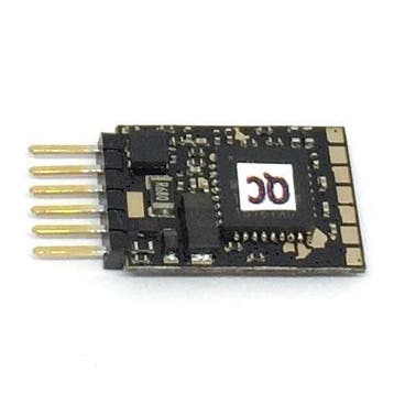 train-O-matic 02010220 NEM 651 6 pins recht micro decoder, Overige merken, Gelijkstroom, Verzenden, Overige typen