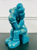 Beeldje - Kaws –Turquoise Golden Dream - Plastic