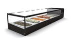 Gekoelde vitrine | Tapas | 168 x 38 x 22,5 cm HorecaTraders, Verzenden, Nieuw in verpakking