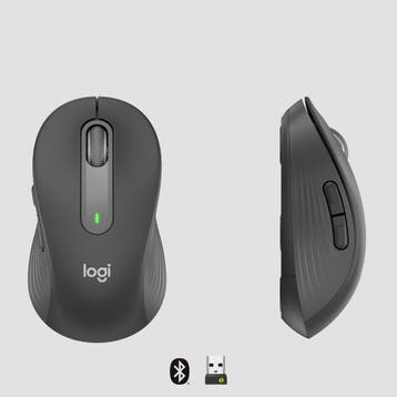 Logitech M650 (L) Optical Bluetooth Zwart Ret. Wireless, Ophalen of Verzenden, Nieuw