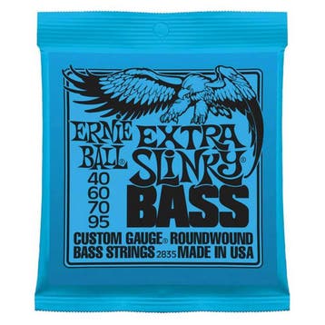 Ernie Ball 2835 Bassnaren Set Roundwound Extra Slinky Long, Ophalen of Verzenden, Nieuw