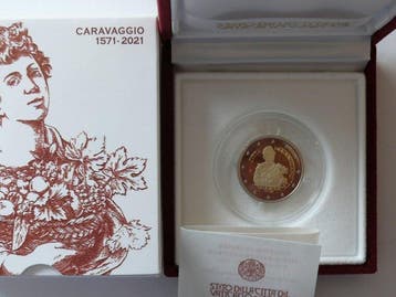 Vaticaan. 2 Euro 2021 Caravaggio Proof (Zonder