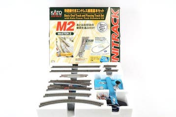 Kato N - 20-853 - Modeltreinsporen (1) - Unitrack railset M2, Nieuw