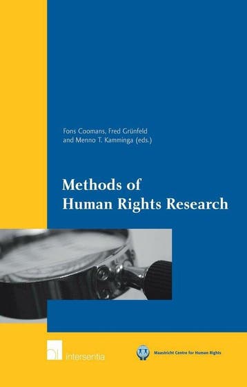 Boek Methods Of Human Rights Research 9789050958790, Verzenden, Zo goed als nieuw