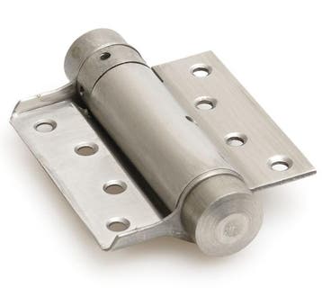 Bommer scharnier enkelwerkend 100 mm staal verzinkt, Verzenden, Nieuw