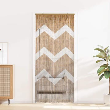 vidaXL Insect Deurgordijn Meerkleurig 200 x 90 cm Bamboe, Huis en Inrichting, Stoffering | Gordijnen en Lamellen, Verzenden, Nieuw