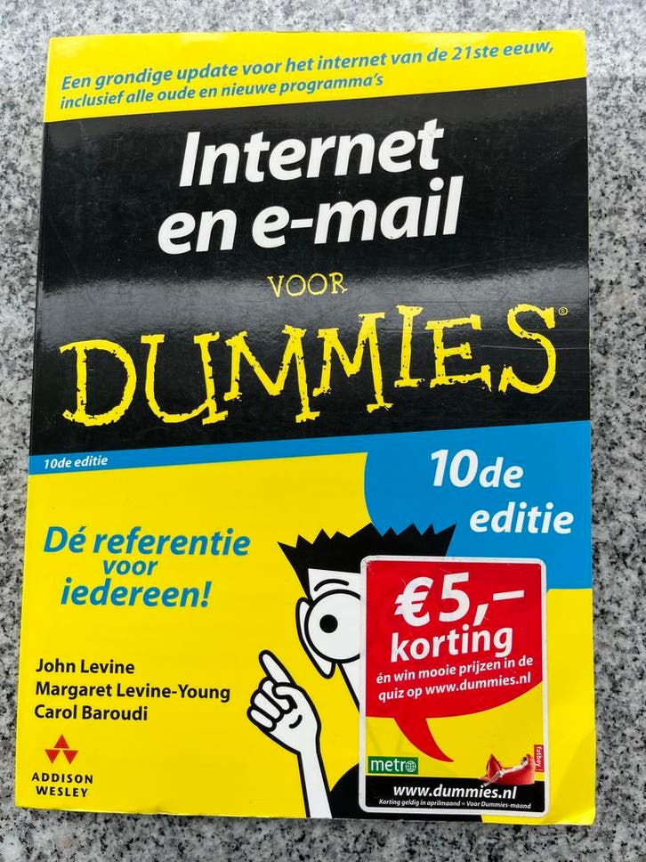 Internet en e-mail voor dummies, Boeken, Informatica en Computer, Internet of Webdesign, Gelezen, Verzenden